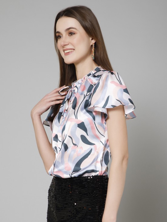 Casual Satin Top