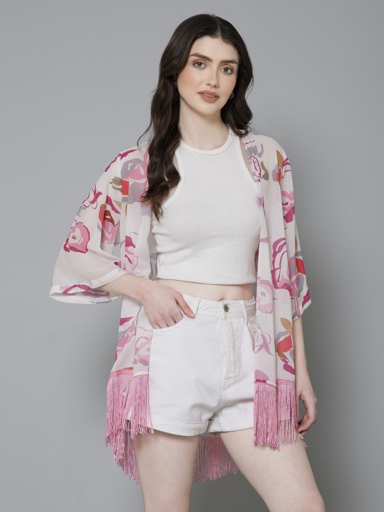 Casual Printed Kimono