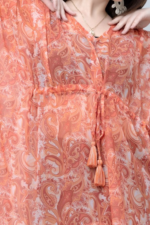 Casual Printed Kimono