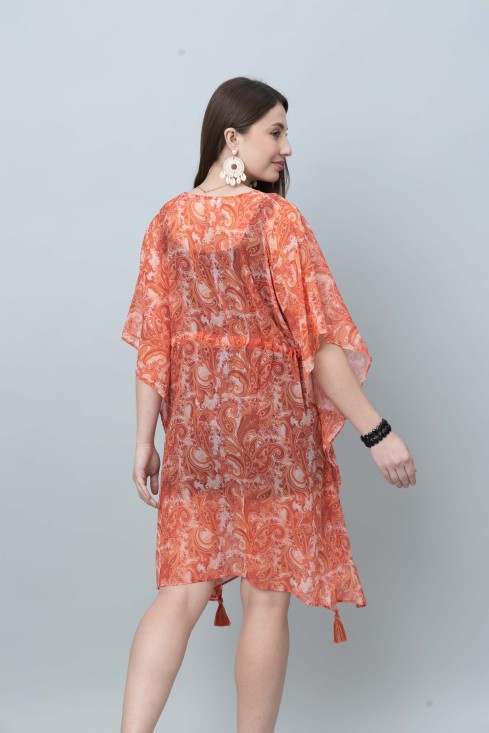 Casual Printed Kimono