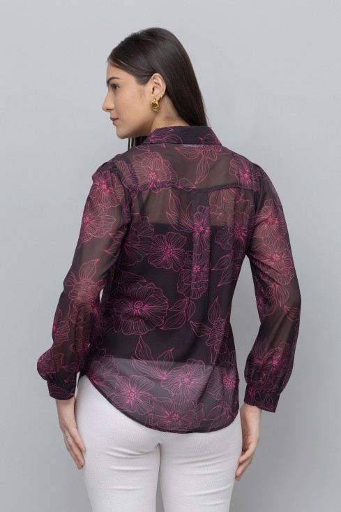 Floral Print Shirt