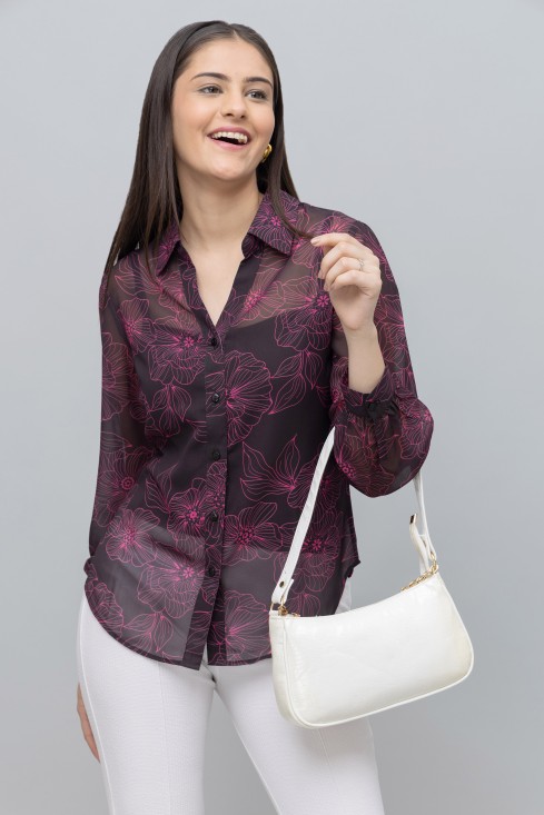 Floral Print Shirt