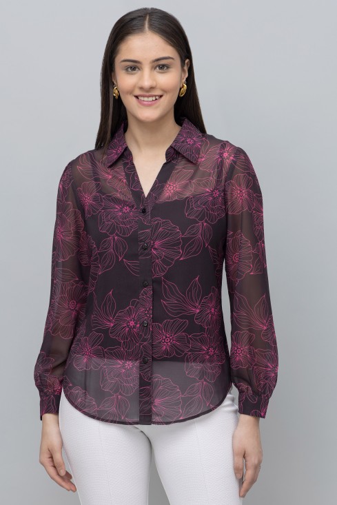 Floral Print Shirt