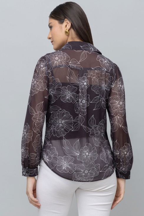Floral Print Shirt