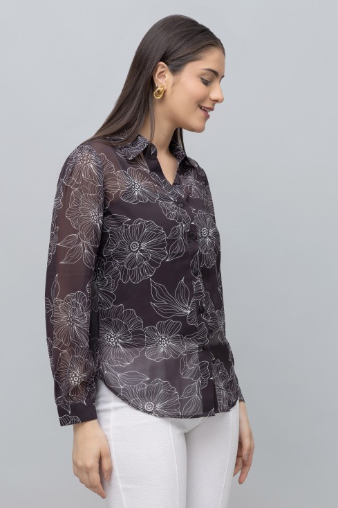Floral Print Shirt