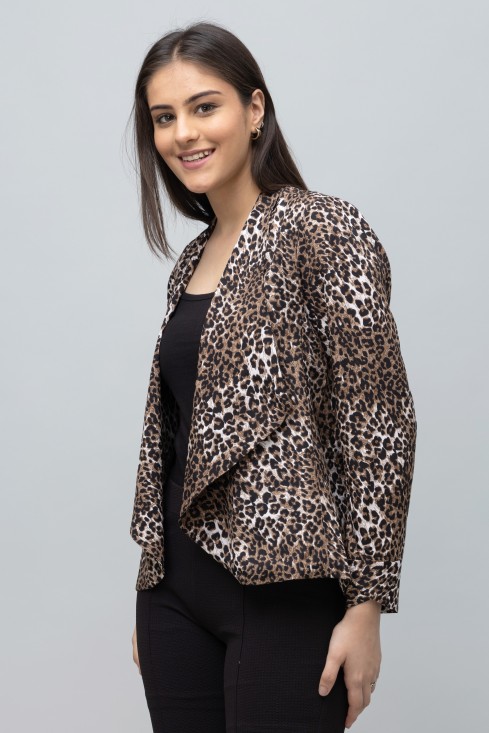 Animal Print Summer Blazer