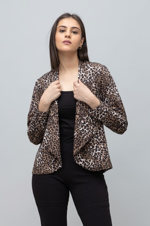 Animal Print Summer Blazer