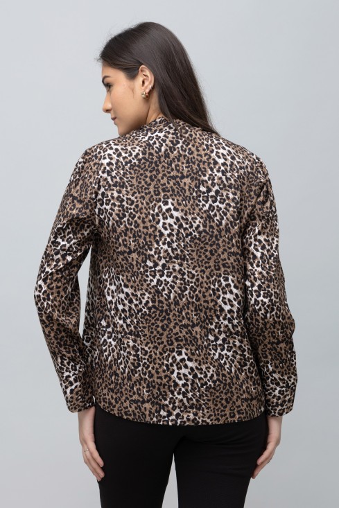 Animal Print Summer Blazer