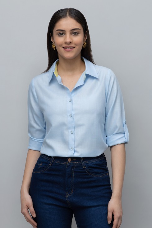 Solid Linen Shirt