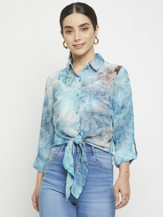 Tie & Dye printed Shirt