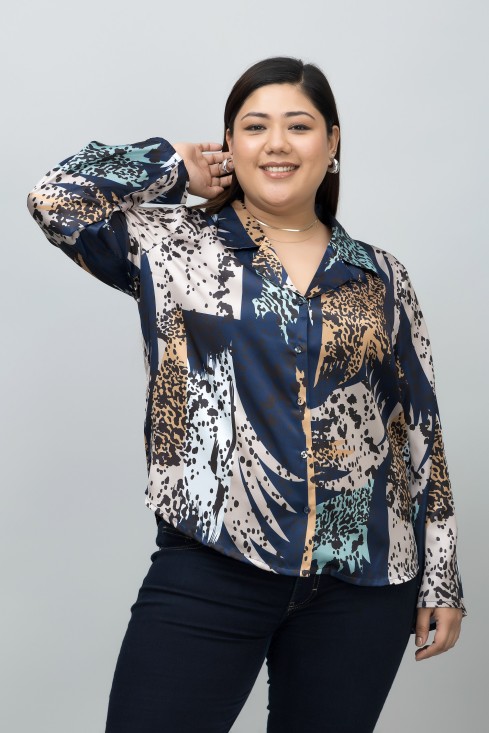 Casual Satin Shirt