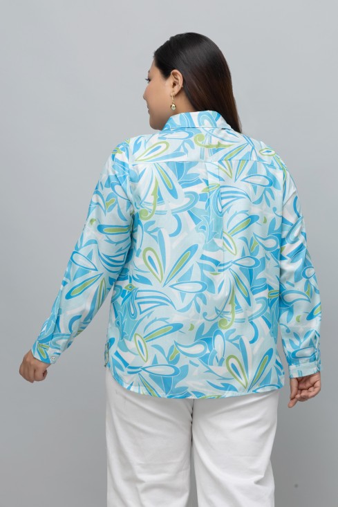 Abstract Print Shirt