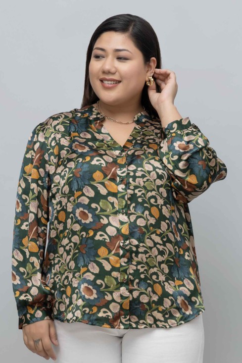 Floral Print Shirt