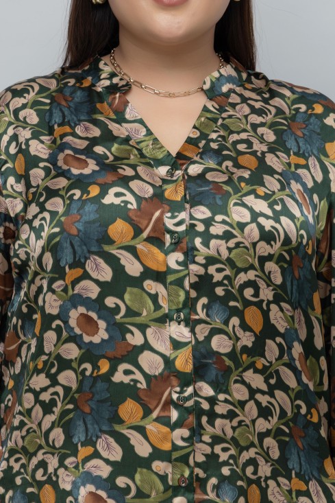 Floral Print Shirt