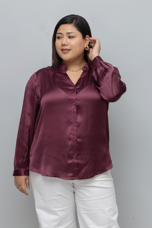 Solid Casual Shirt