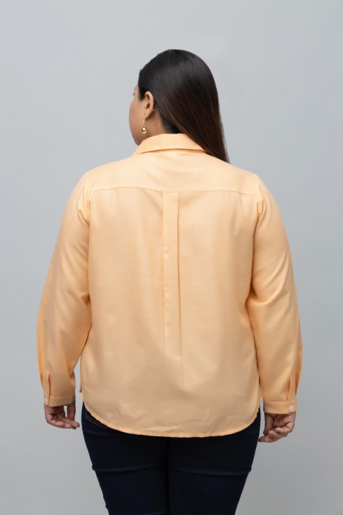 Women Formal Linen Shirt
