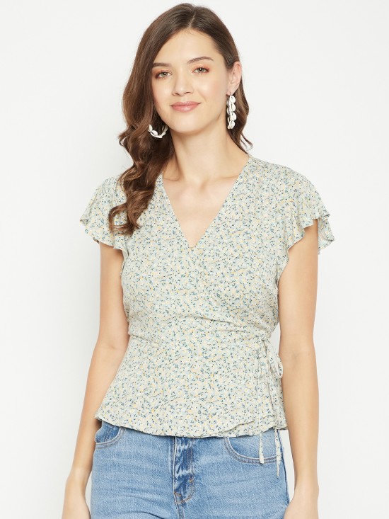 Wrap Tie Top