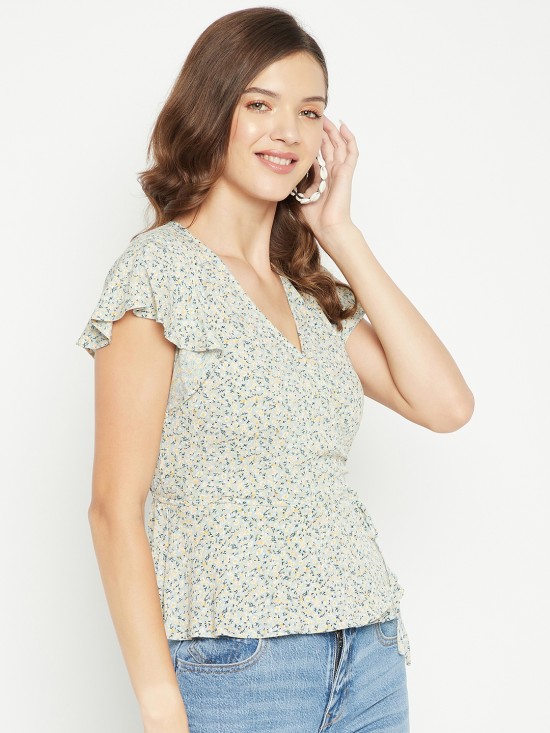 Wrap Tie Top