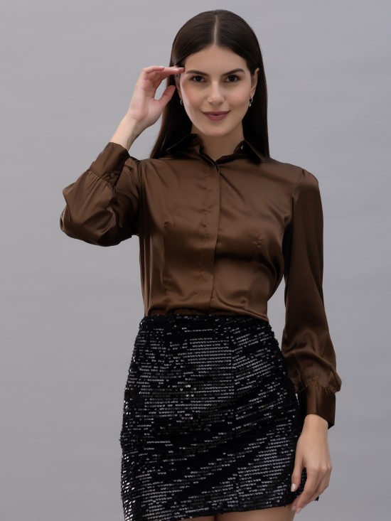 Satin Casual Shirt