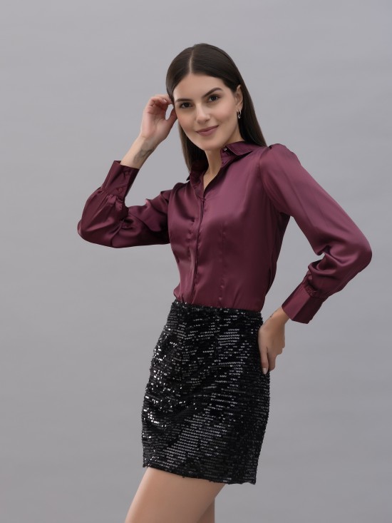 Satin Casual Shirt