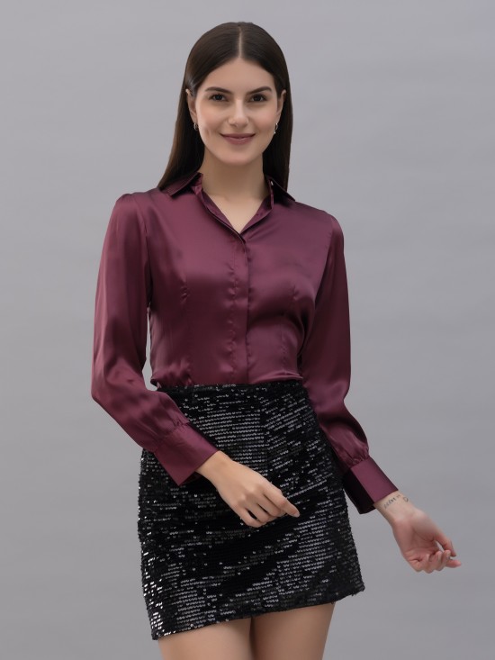 Satin Casual Shirt