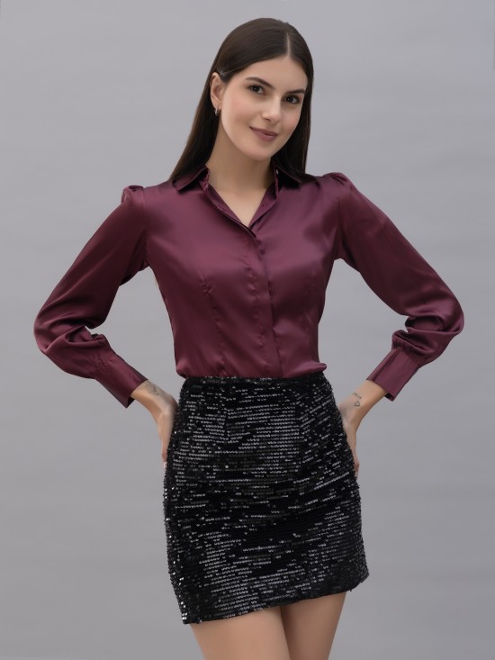 Satin Casual Shirt