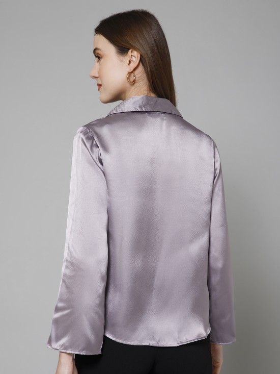 Casual Satin Shirt