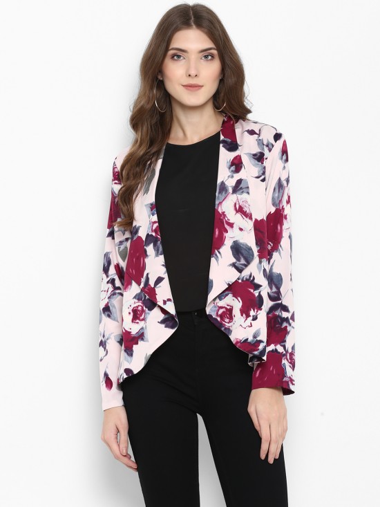 Floral printed Blazer