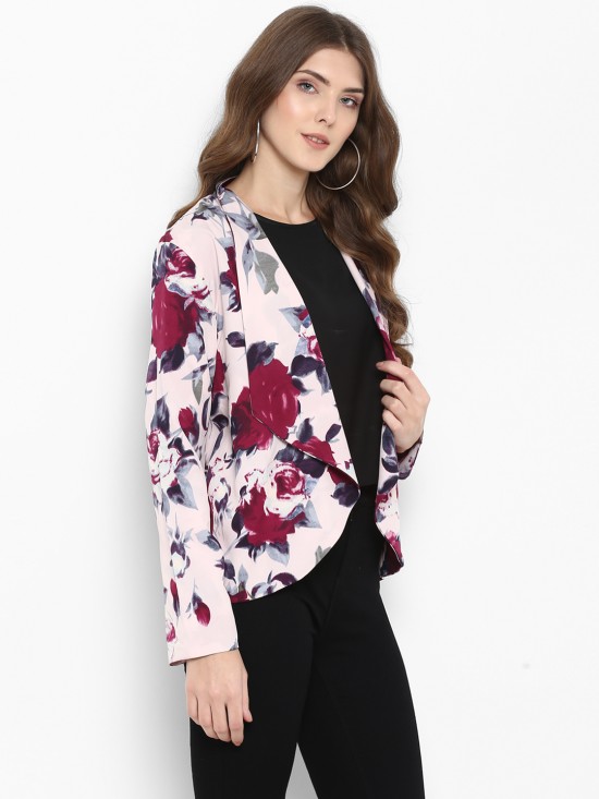 Floral printed Blazer