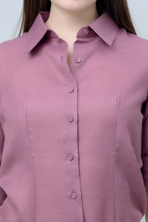 Women's Formal Linen Shirt