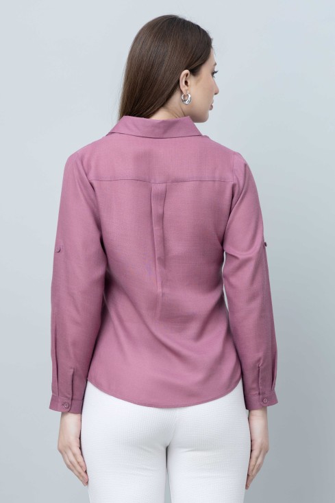 Women's Formal Linen Shirt